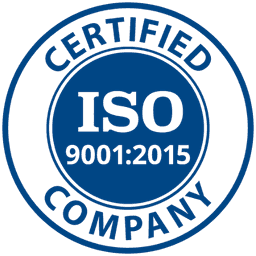 ISO 9001:2015 certification logo