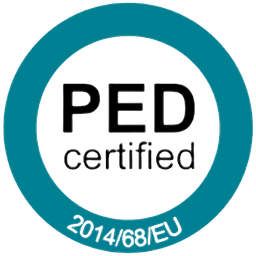 PED 2014/68/EU certification logo