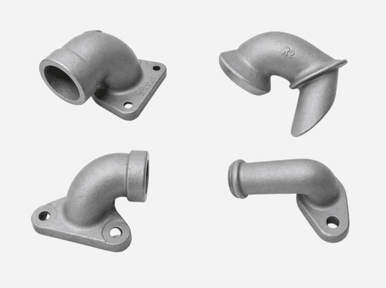 Automotive precision casting — manifold and engine bracket components