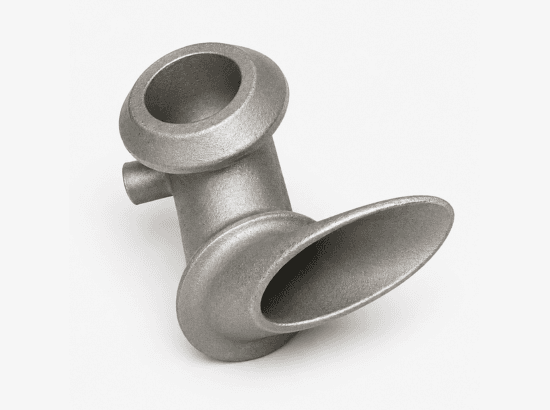 EGR valve body and emissions-control casting