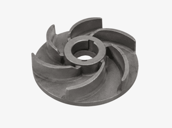 Centrifugal pump impeller casting